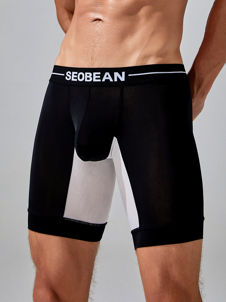 Men's Breathable Anti Chafing Pouch Boxer Briefs