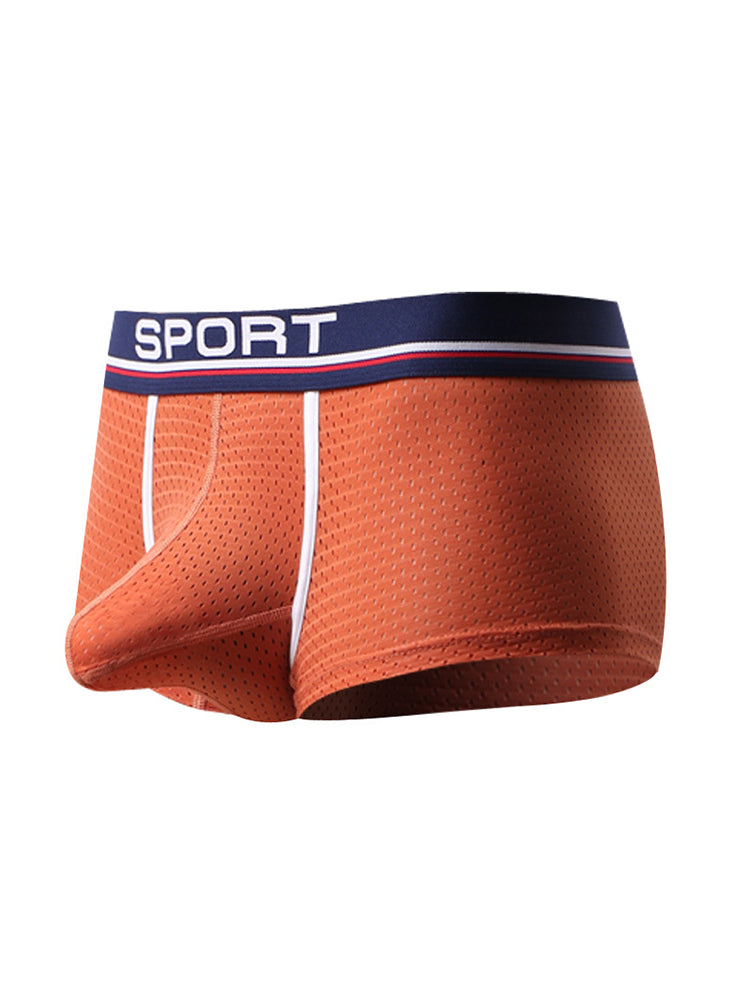 2 Pack Breathable Separate Pouch Boxer Briefs