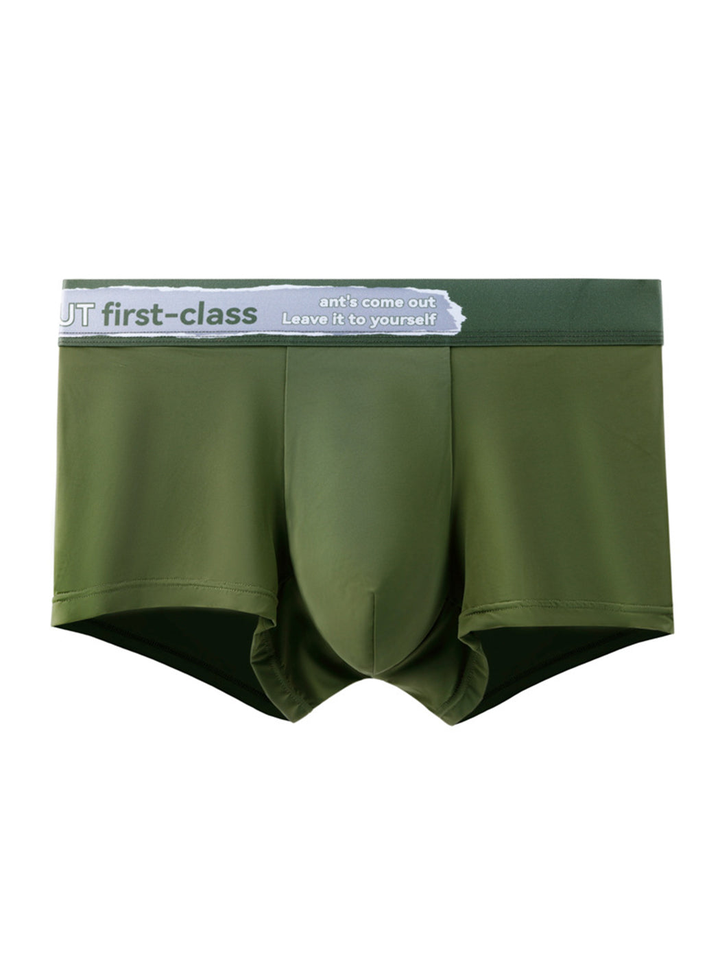 Men's Pure Cotton Gradient Belt Trunks