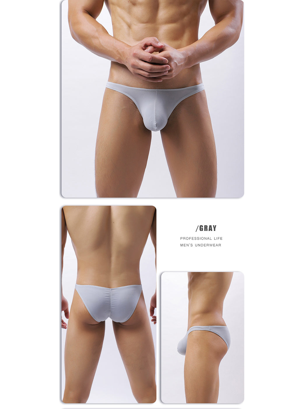 Men's High Elastic Thin Sexy Bikini