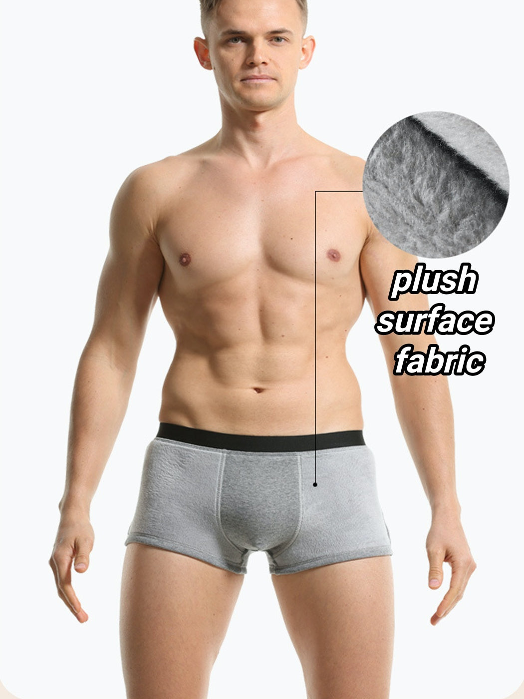 Plush Thickened Men's Thermal Underwear