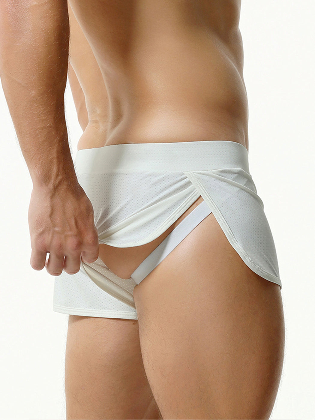 Men's Breathable Mesh Loose-fitting Home Underwear