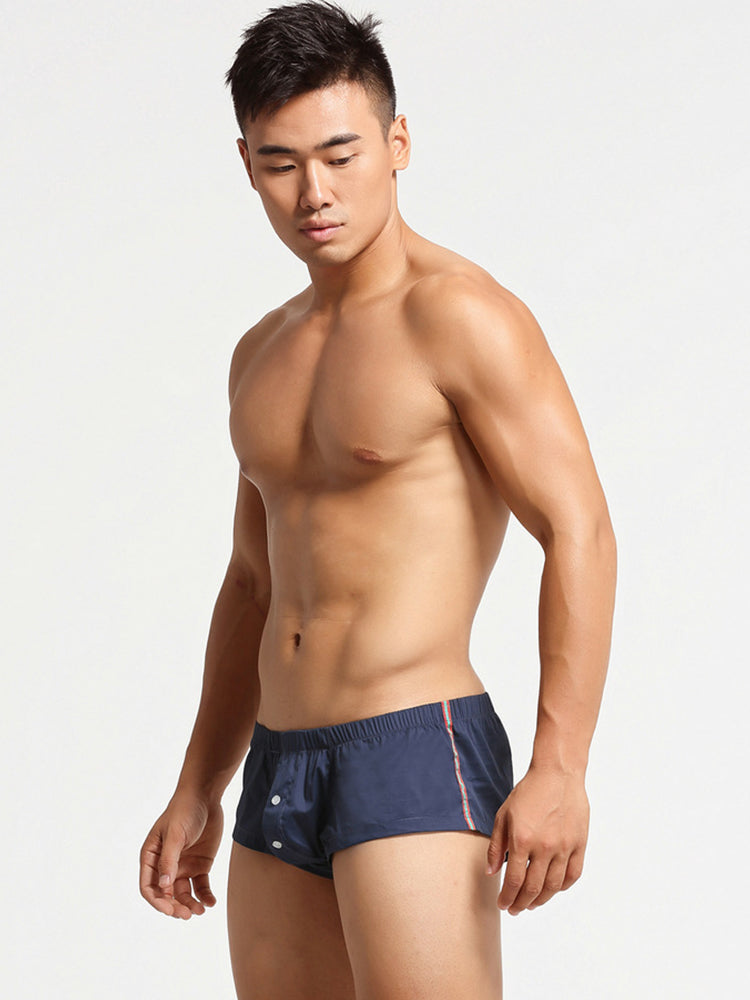 Men’s Breathable Trunks with Button Fly