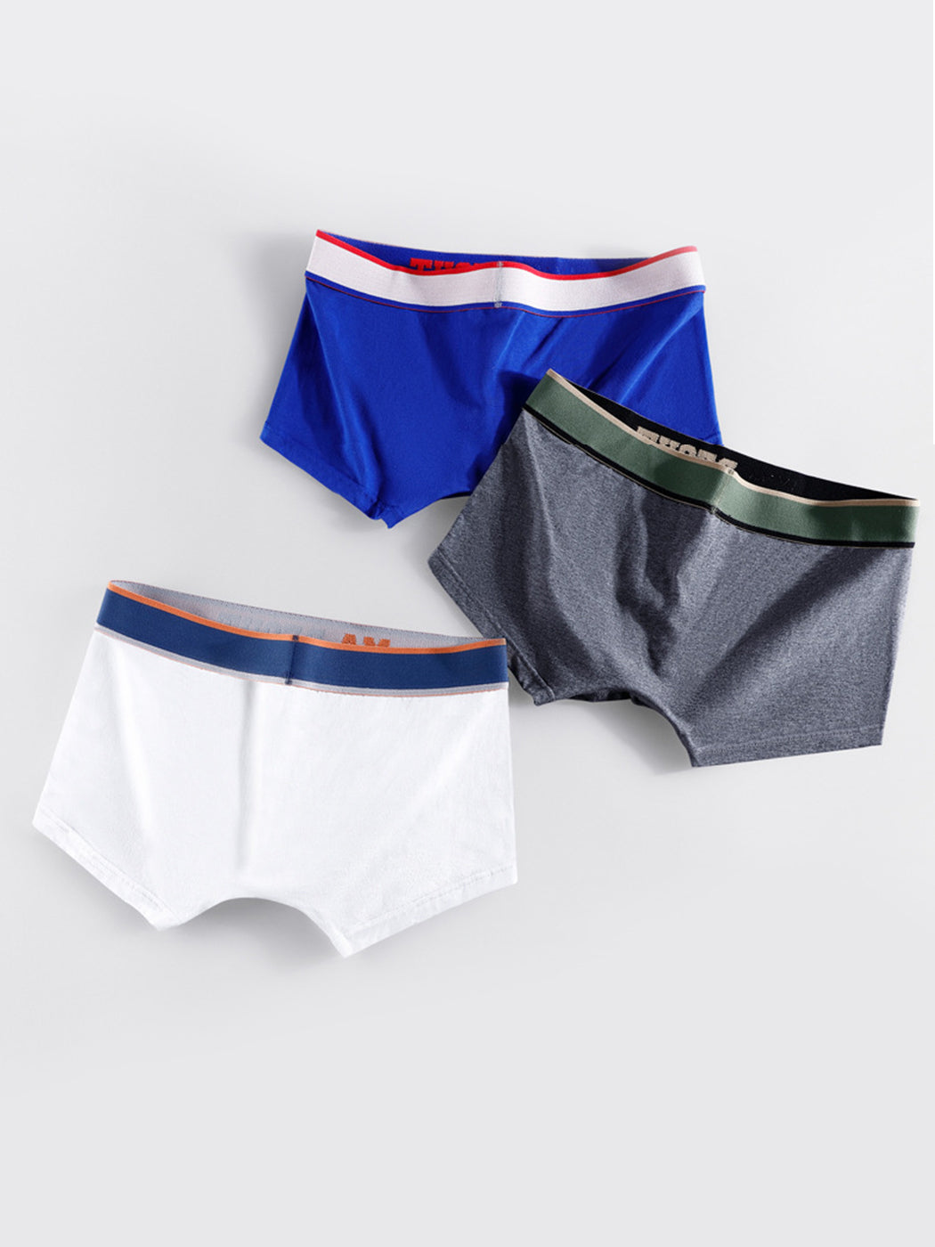 Men's Pure Cotton Simple Letters Trunks