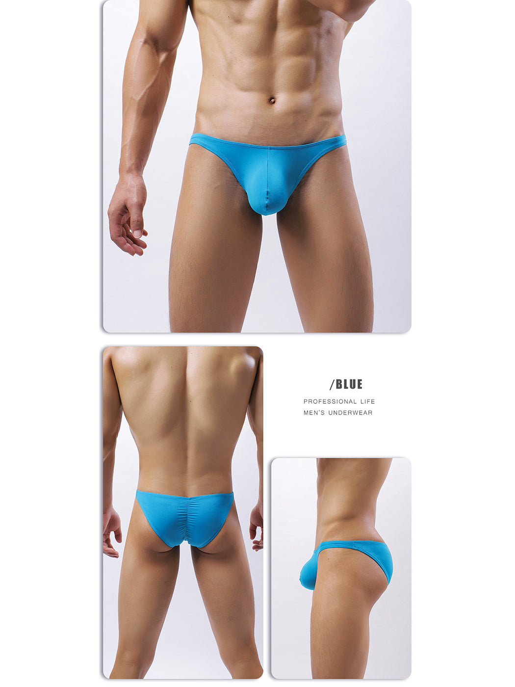 Men's High Elastic Thin Sexy Bikini