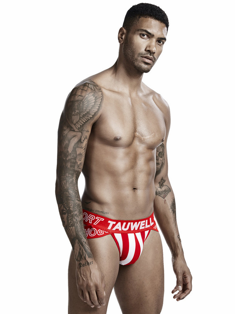 Brightly Colored Letters Men's Pouch Briefs