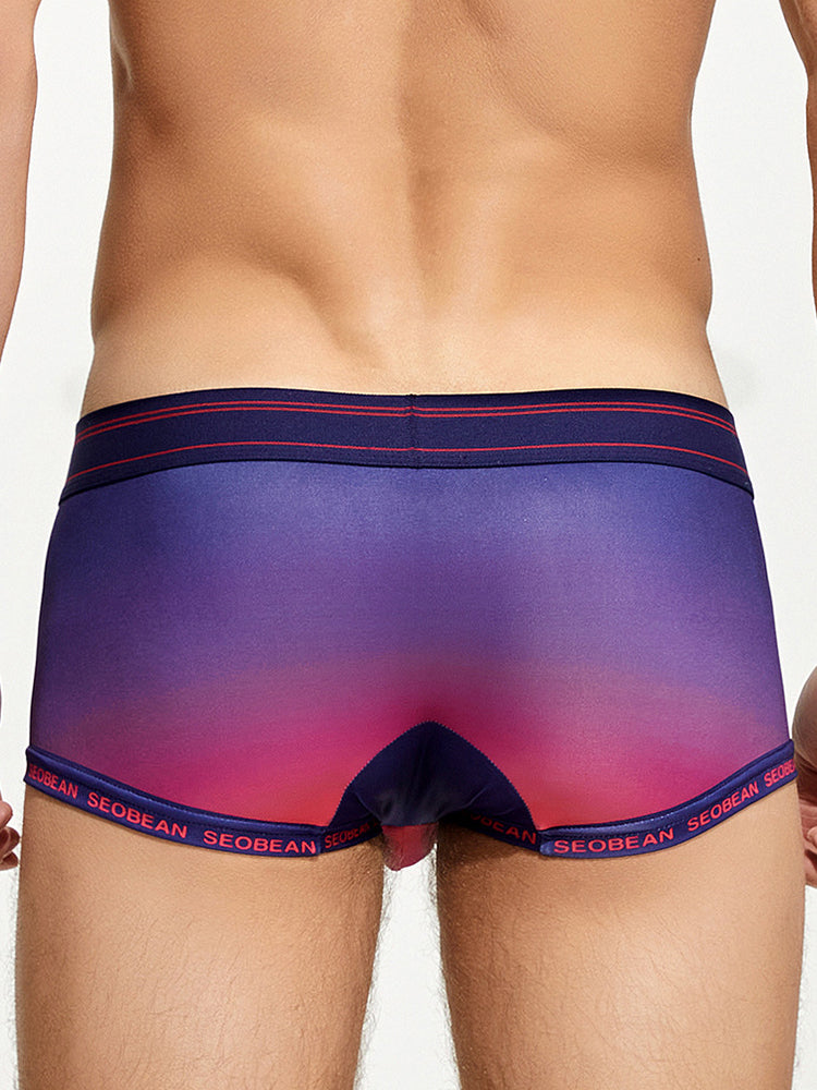 Men's Sexy U Convex Pouch Low-rise Trunks