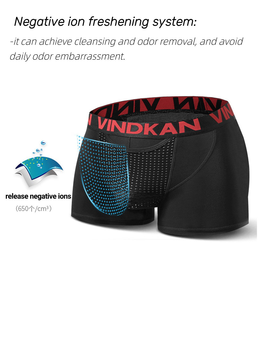 Men's Separated Pouch Magnetic Energy Health Underwear