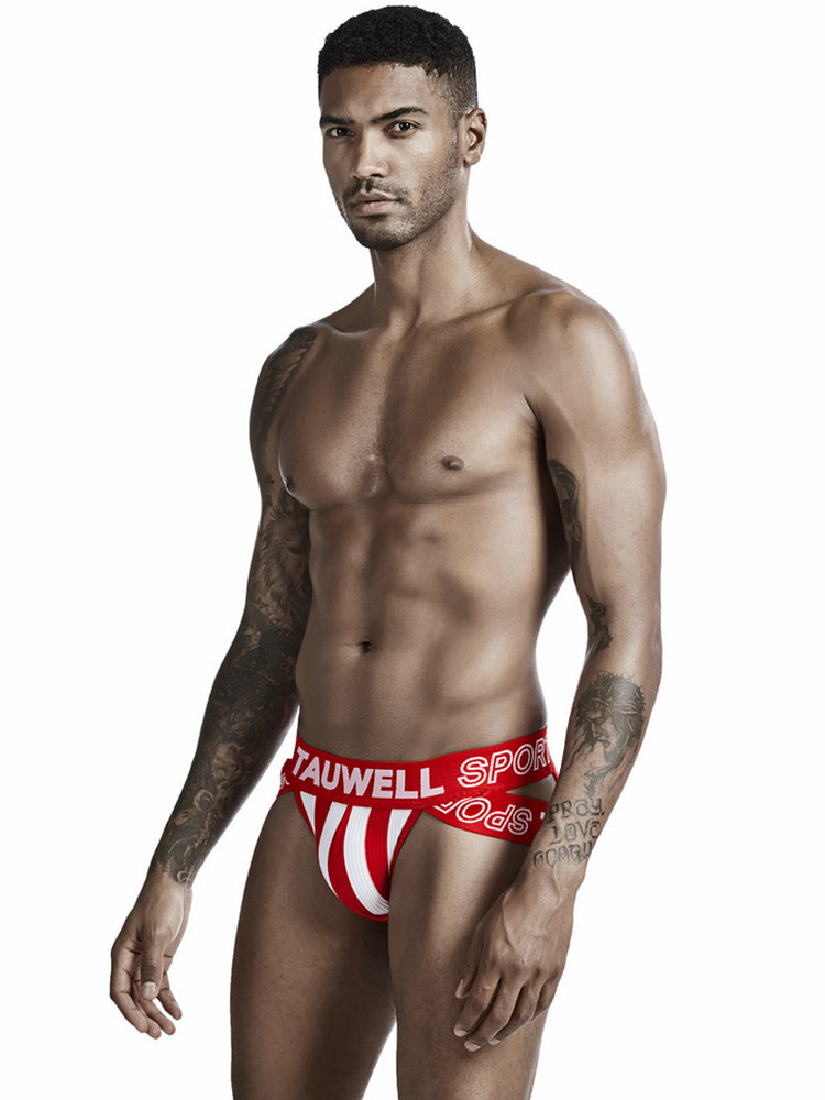 Brightly Colored Letters Men's Pouch Briefs