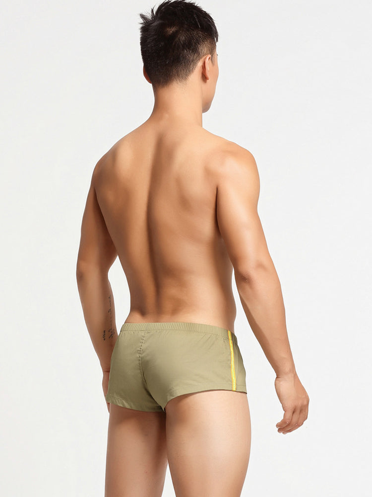 Men’s Breathable Trunks with Button Fly