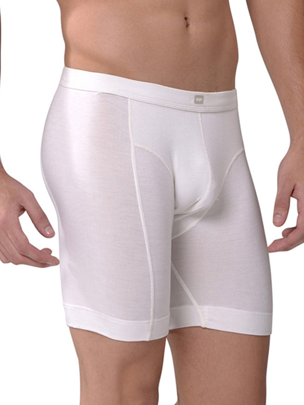 Men's Thin Modal Extended Sports Basic Boxer Briefs