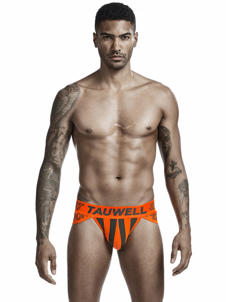 Brightly Colored Letters Men's Pouch Briefs