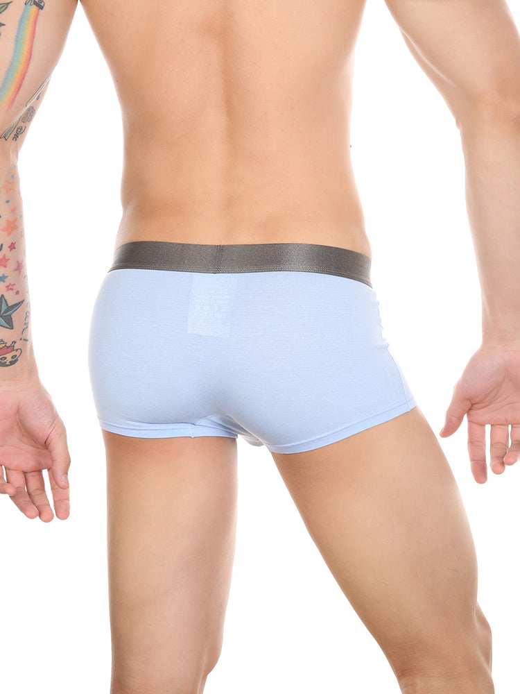 Men’s Dual Ball Pouch Trunks With Fly Front