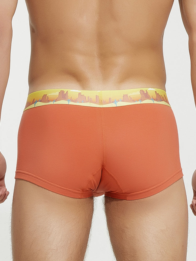Men's Colorful Underwear Boxer Trunks