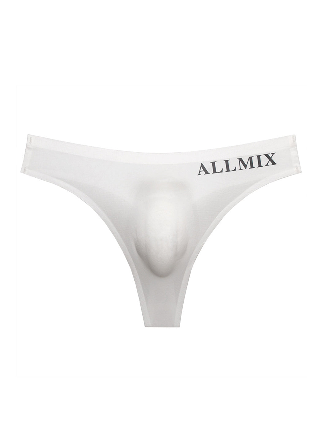 4 Pack ALLMIX Men's Sexy Seamless T-back Thongs