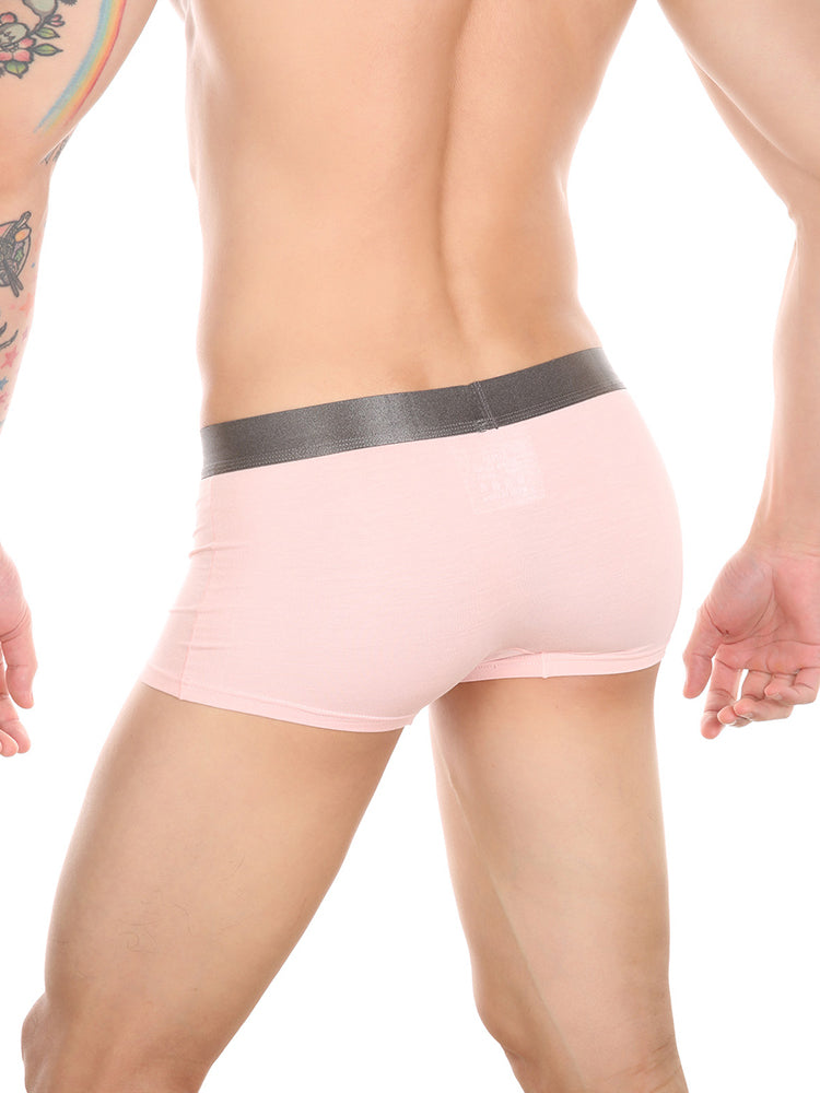 Men’s Dual Ball Pouch Trunks With Fly Front