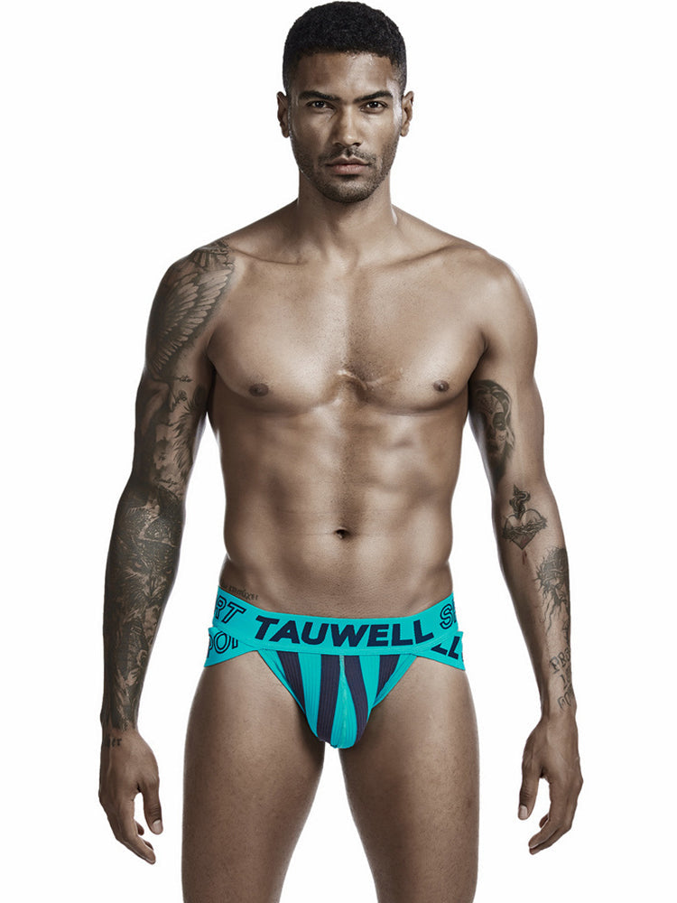Brightly Colored Letters Men's Pouch Briefs