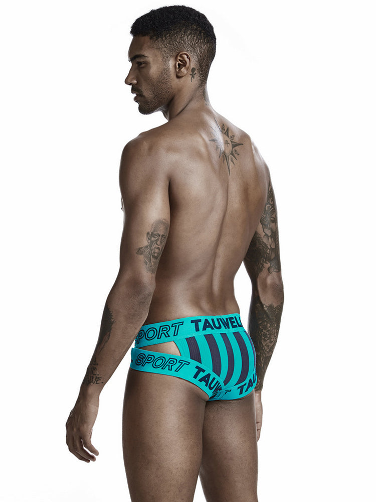 Brightly Colored Letters Men's Pouch Briefs