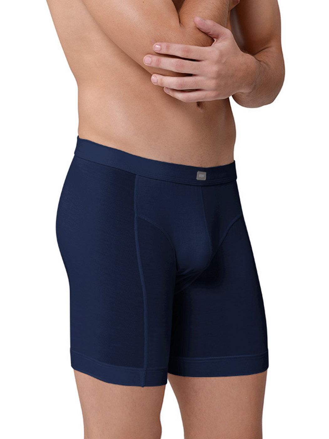 Men's Thin Modal Extended Sports Basic Boxer Briefs