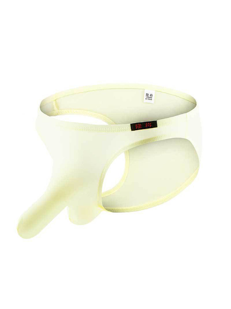 Sexy Breathable Ice Silk Soft Thin Breathable Briefs