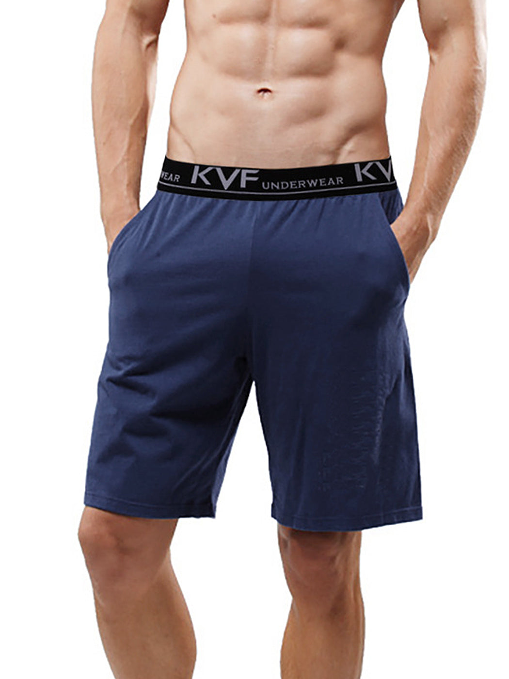 Men's Loose Lounge Shorts With Pockets