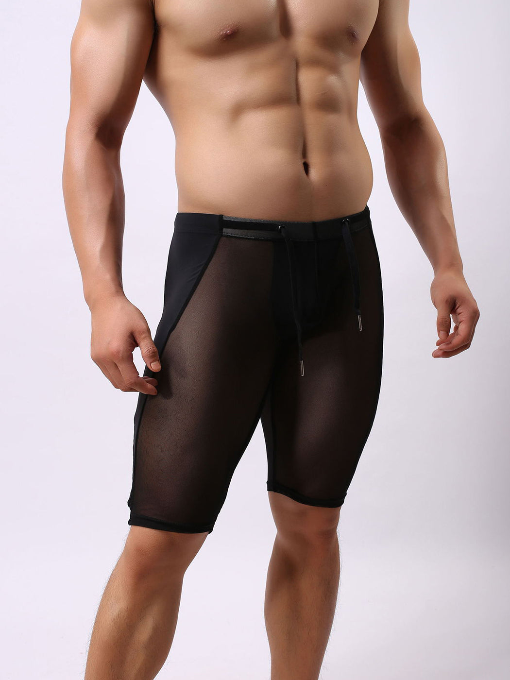 Men's Lace-up Sports Soft Mesh Briefs