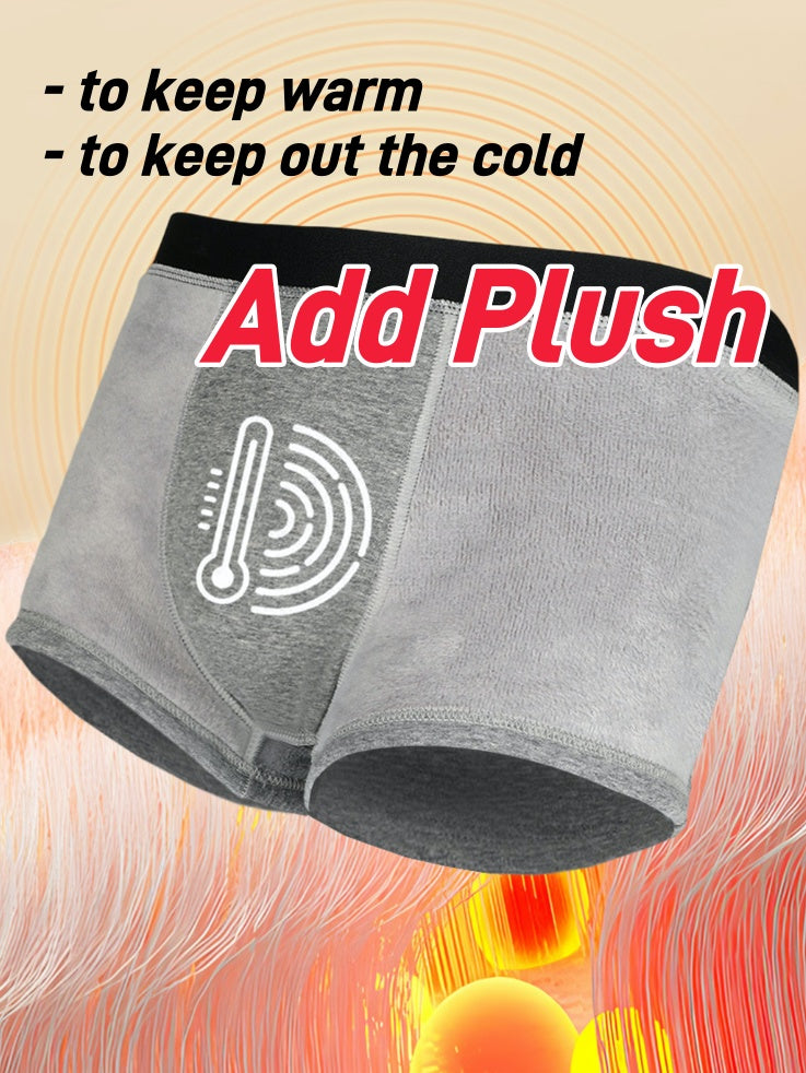 Plush Thickened Men's Thermal Underwear