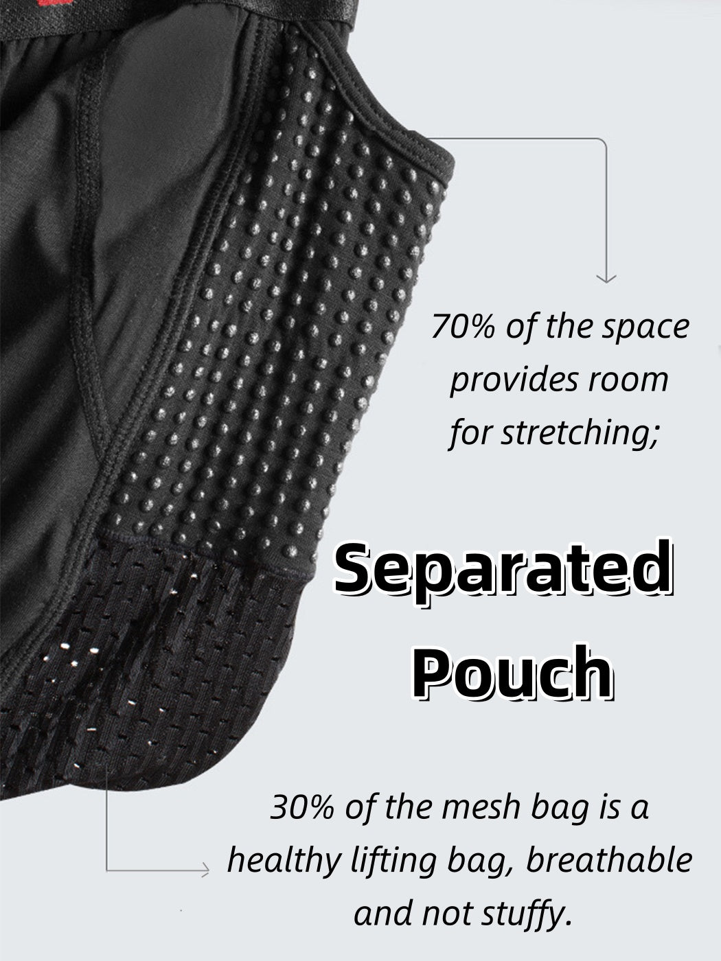 Men's Separated Pouch Magnetic Energy Health Underwear