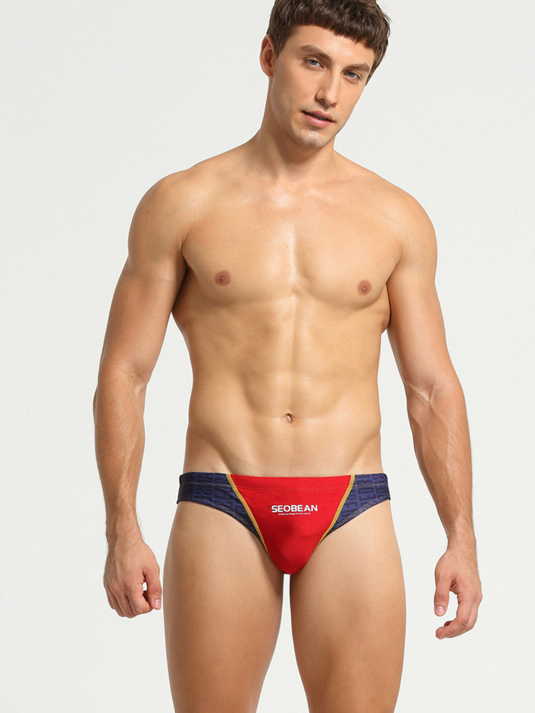 Men's Simple Comfortable Swimming Briefs