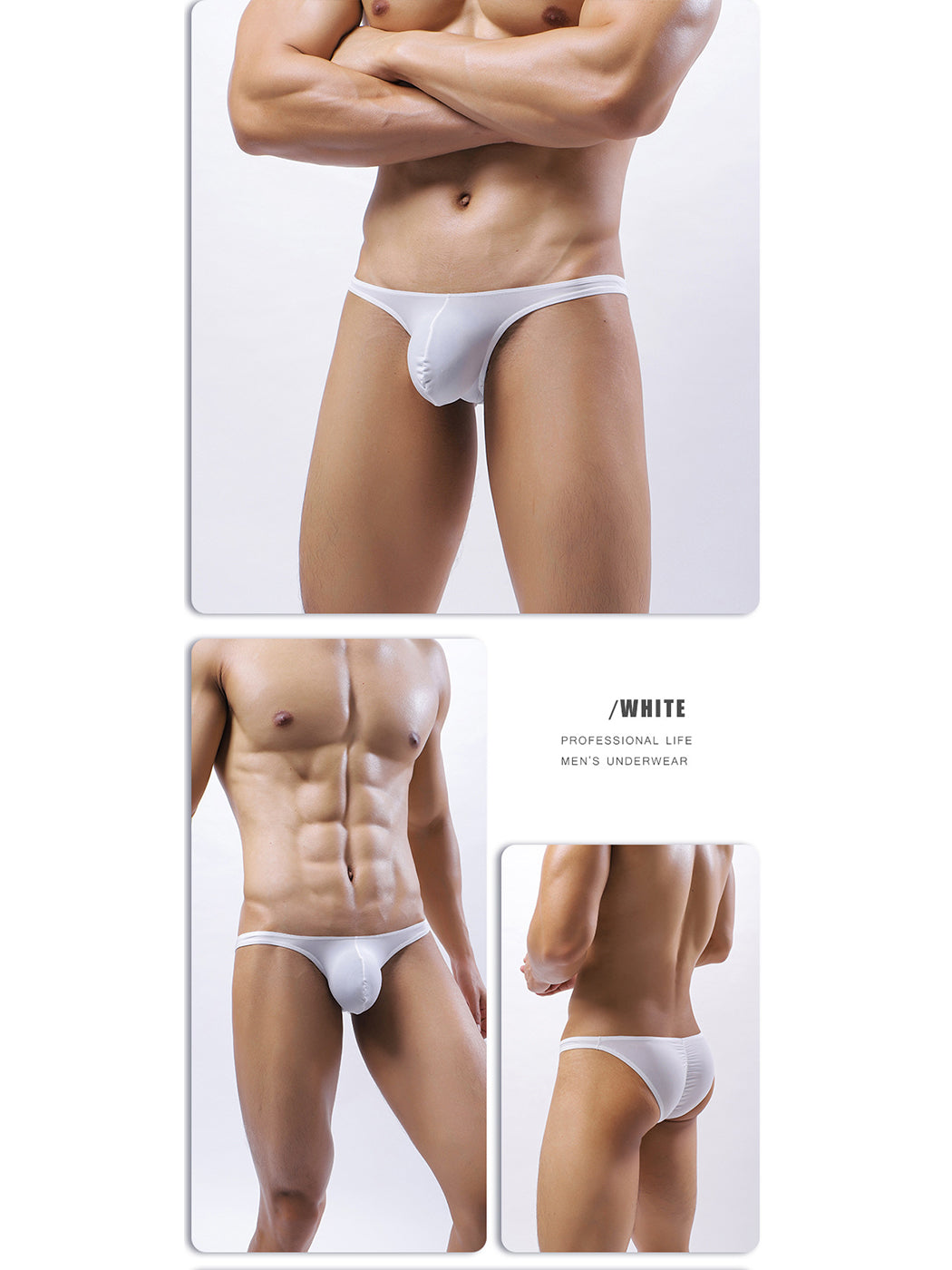 Men's High Elastic Thin Sexy Bikini