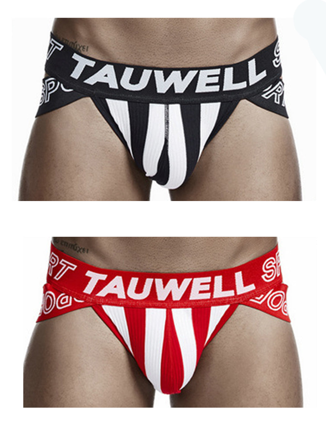 Brightly Colored Letters Men's Pouch Briefs