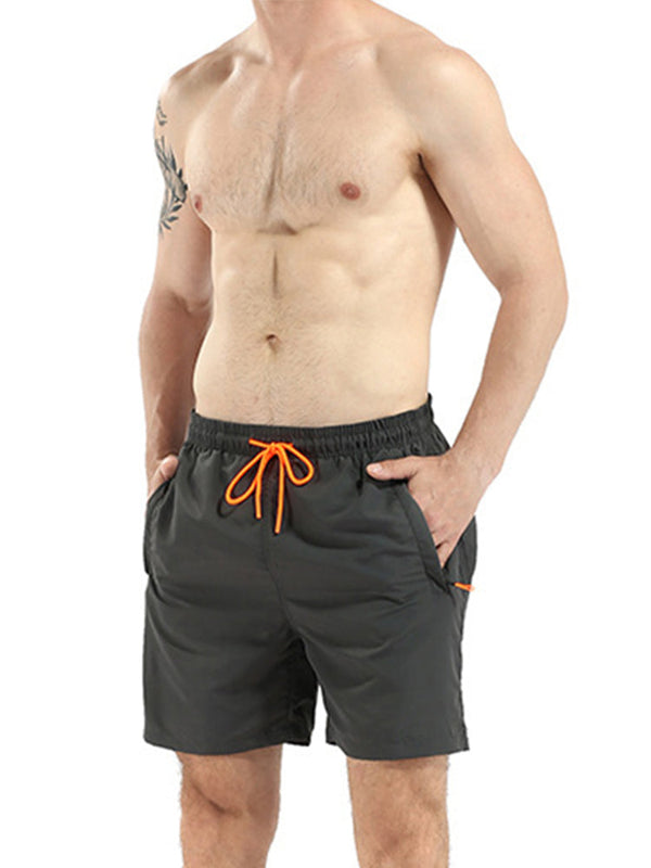 Men’s Quick-dry Swim Shorts with Pocket