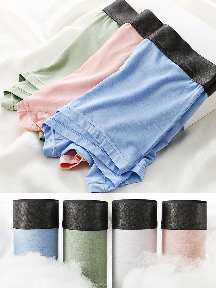 Men’s Dual Pouch Trunks With Fly Front