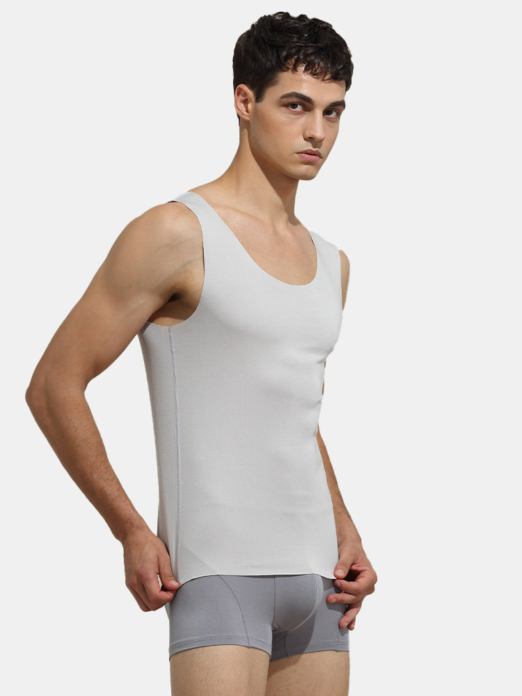 Four-Way Stretchy Soft Modal Men's Tanks