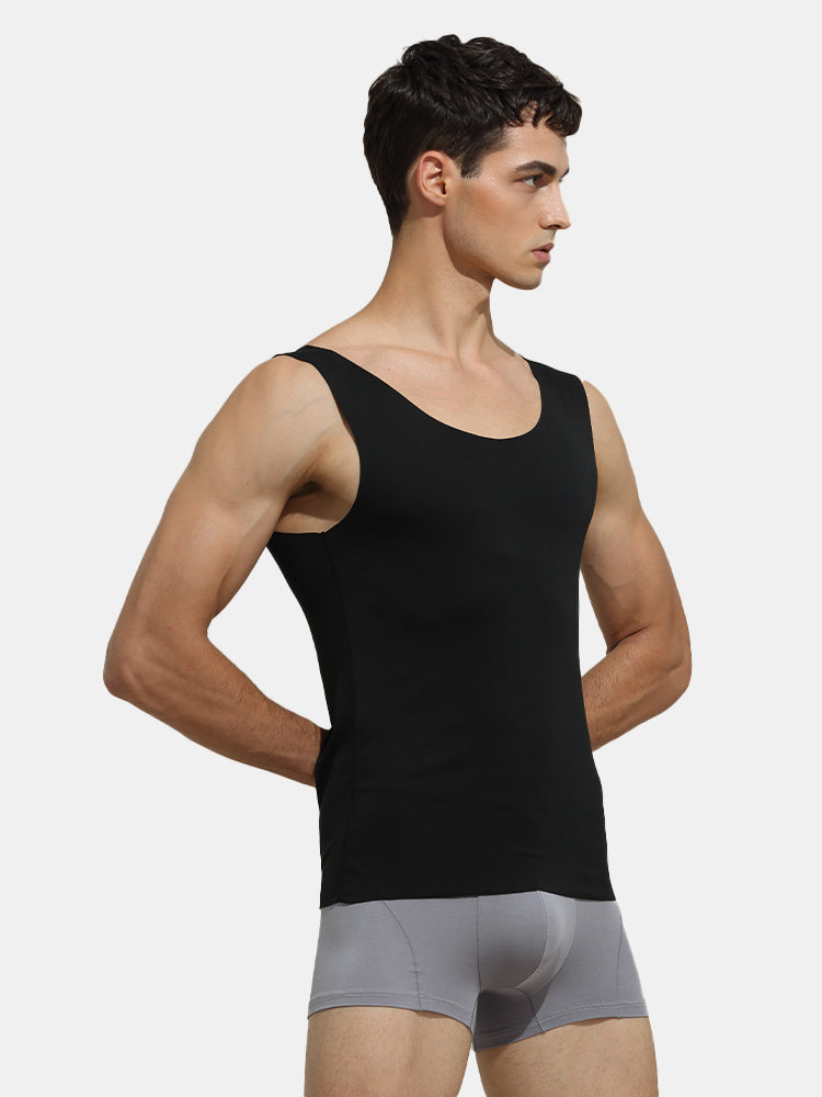 Four-Way Stretchy Soft Modal Men's Tanks