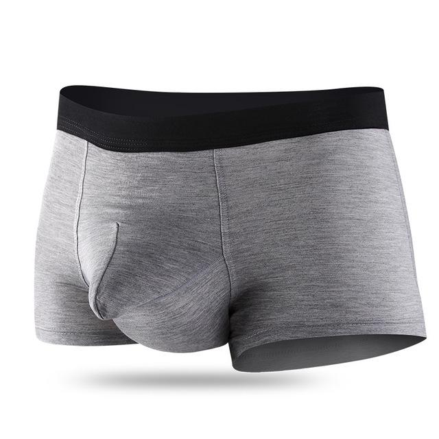 Men's Elephant Separate Pouch Modal Boxer Briefs