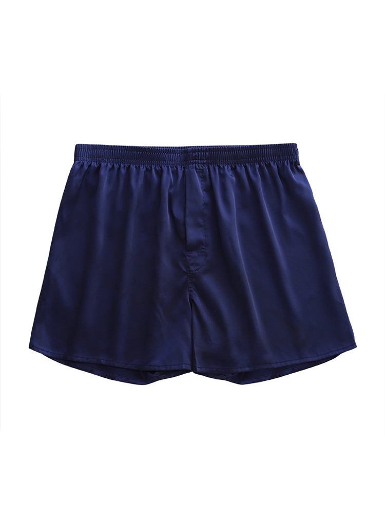 Men's Satin Loose Boxers Shorts