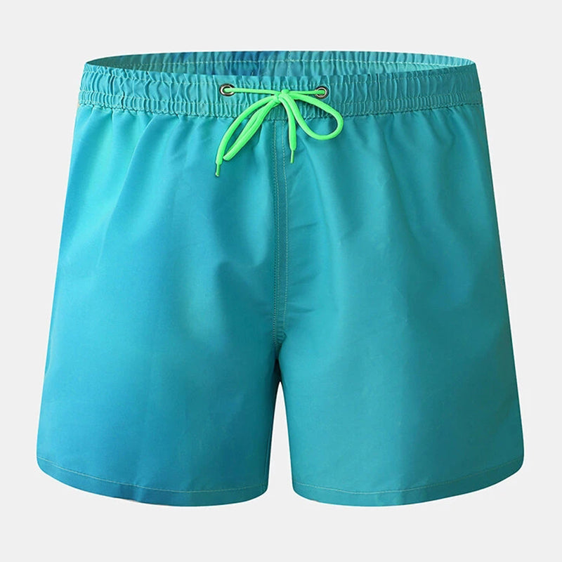 Men Color Changing Heat Reactive Board Shorts