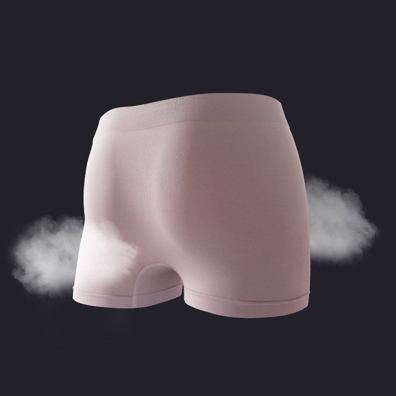 3Pcs Breathable Mid-waist Boxer Briefs