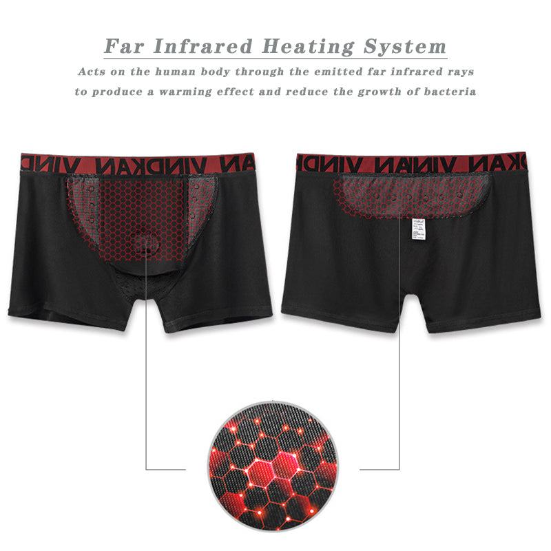 Men's Ball Microparticles Functional Modal Boxer Briefs