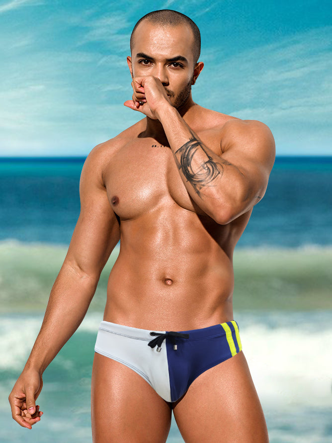 Summer Swimsuit Sexy Support Pouch Swim Briefs