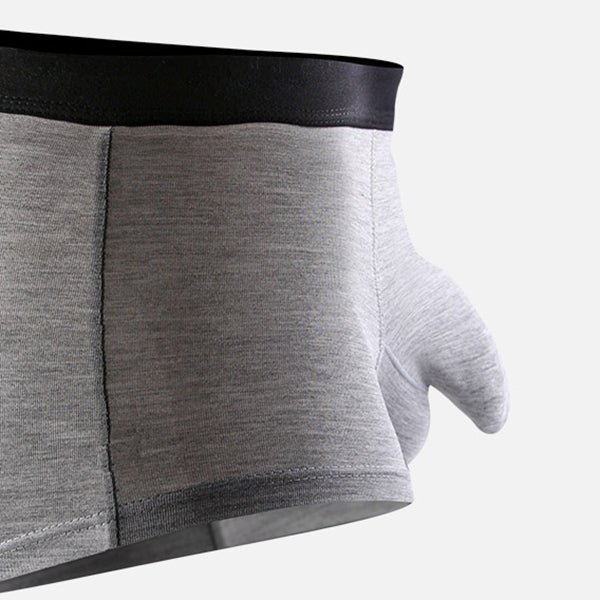 Men's Modal Elephant Separate Pouch Boxer Briefs