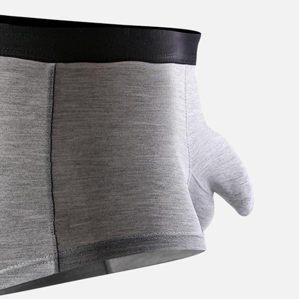 Men's Elephant Separate Pouch Modal Boxer Briefs