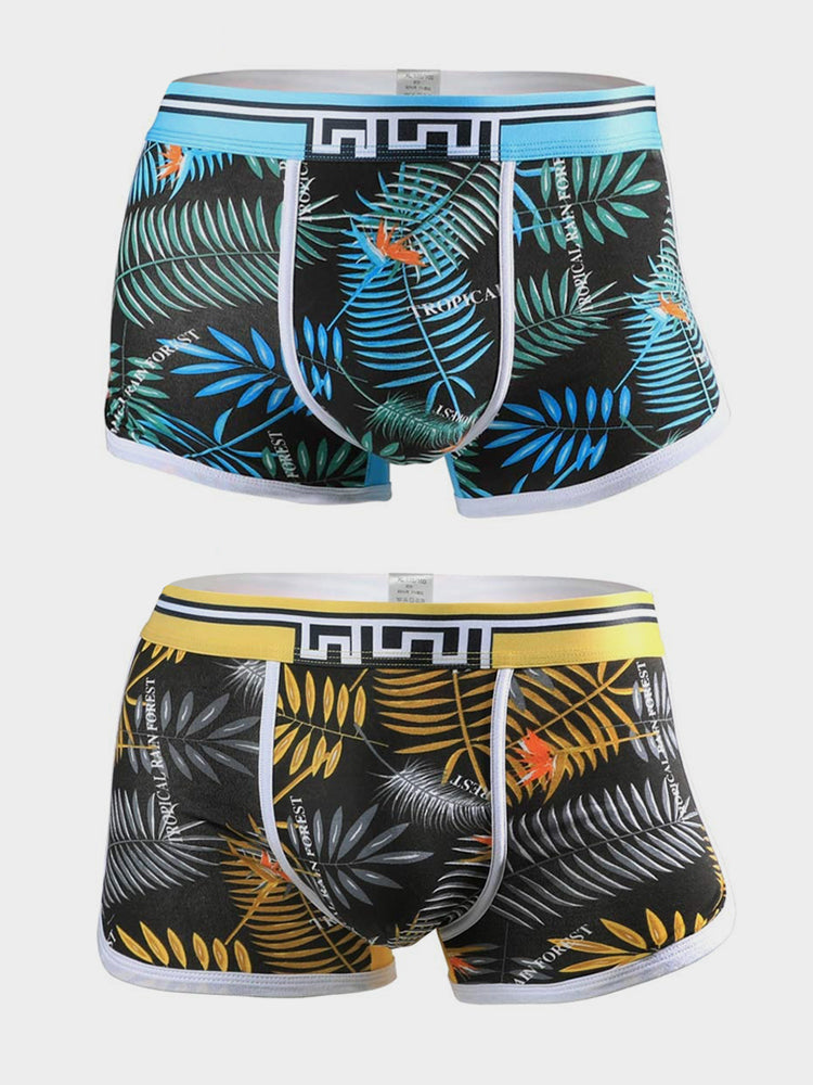 2 Pack Printed Vacation Men's Underwear