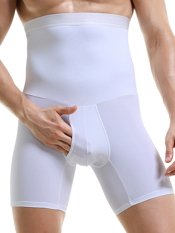 Mens Separated Pouch Butt Lift Shapewear Boxers