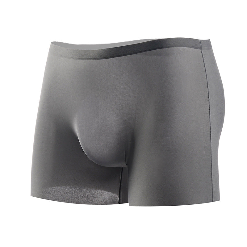 Transparent Ice Silk Seamless Men's Trunk