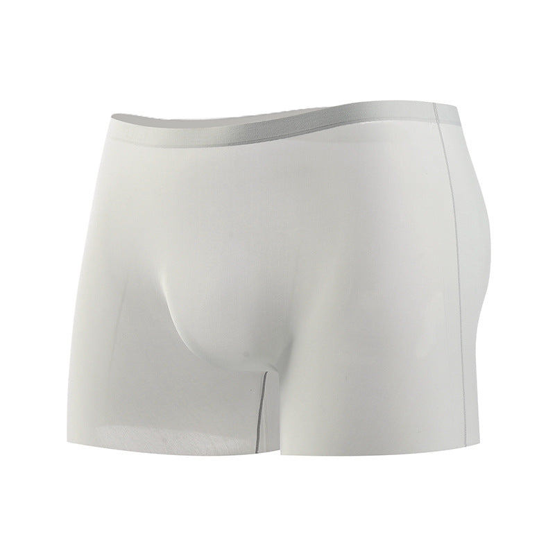Transparent Ice Silk Seamless Men's Trunk