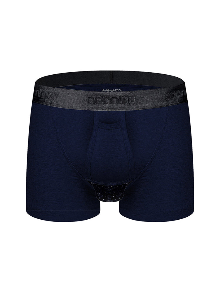 3 Pack Cotton Separate Pouches Underwear With Fly