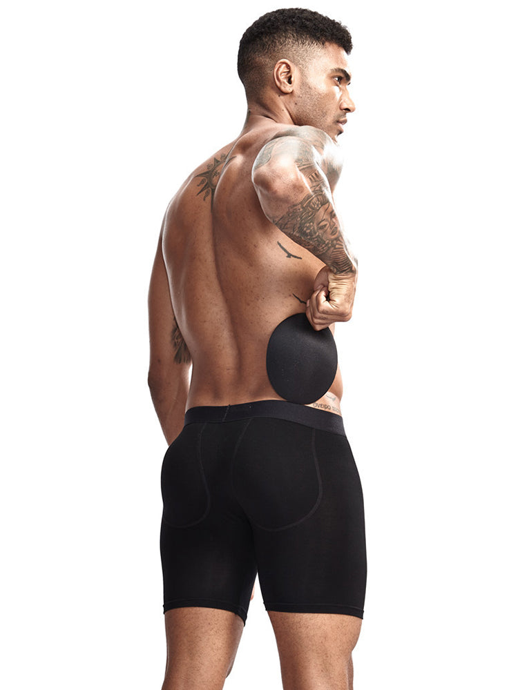 Men's U Convex Boxers Briefs Butt Enhancer Underwear