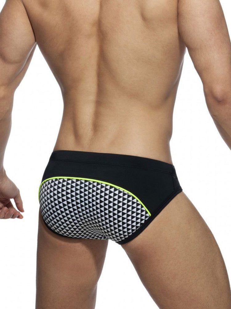 Men Sexy Padded Athletic Sport Swim Briefs